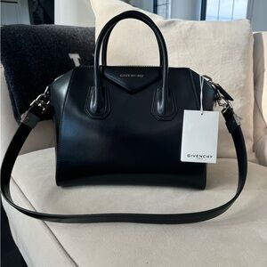 Authentic Givenchy Carried once.   No odors.  No scratches.   No stains.